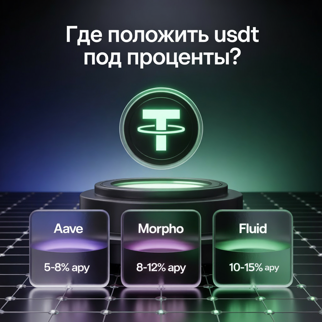 Где положить USDT под проценты: 3 безопасных протокола без риска скама